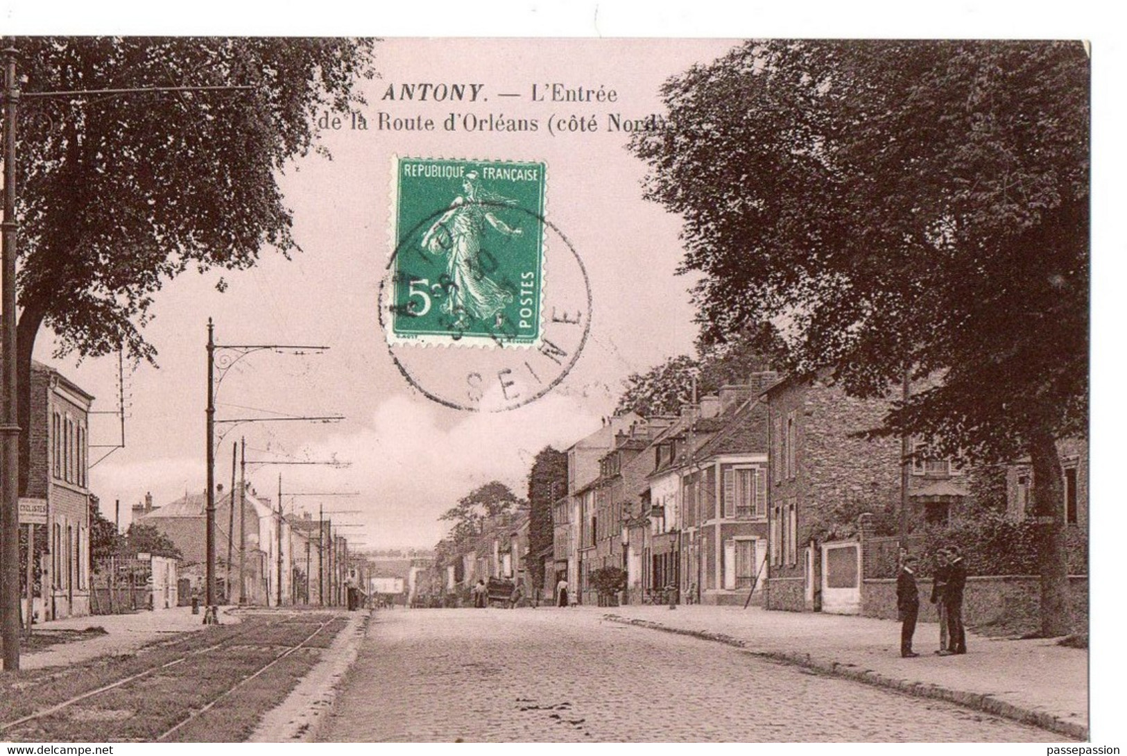 ANTONY - L'Entrée De La Route D'Orléans (Côté Nord) - Antony