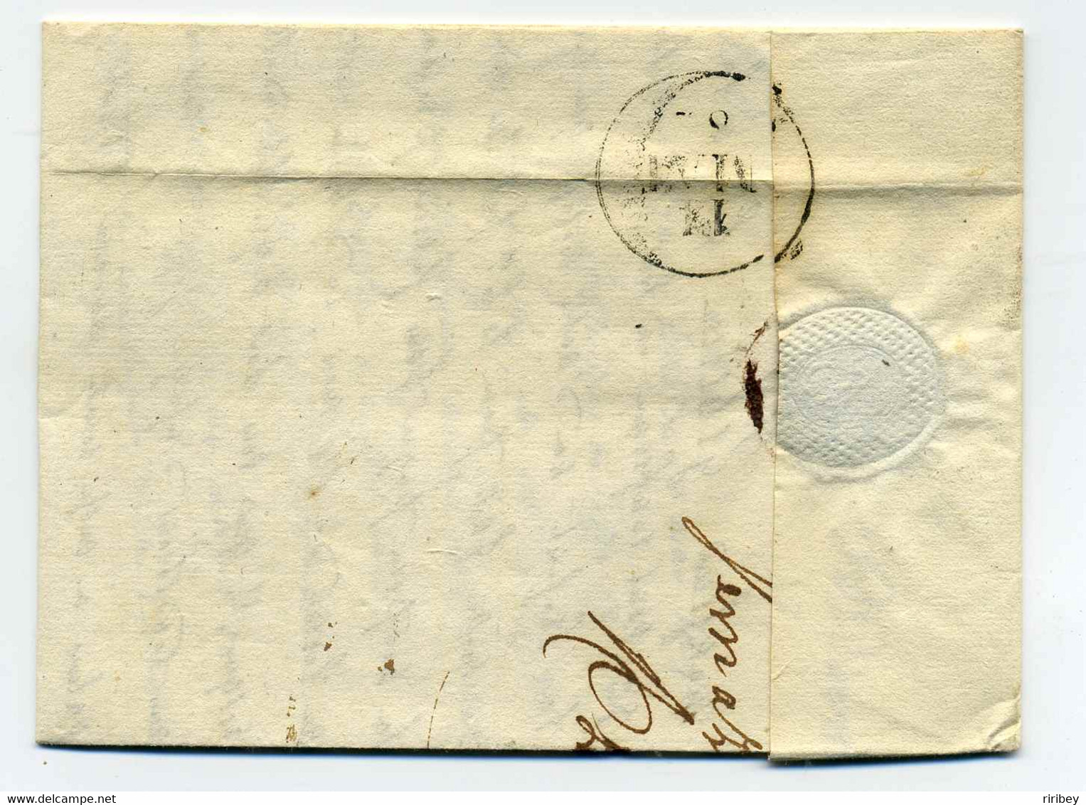 33 BEDARIEUX / Dept De L'Herault / 1821 - 1801-1848: Precursors XIX