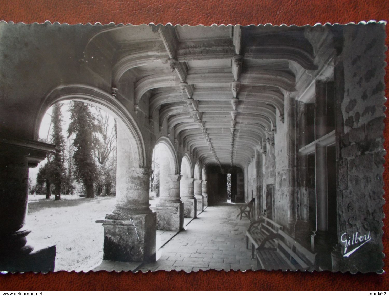 17 - DAMPIERRE Sur BOUTONNE - La Galerie Du Château - Le Plafond Aux 93 Caissons. (CPSM) - Dampierre-sur-Boutonne