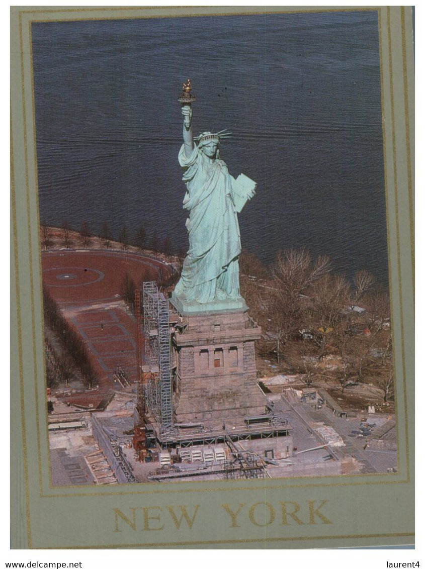 (LL 19) USA (posted To Philippines 1987) New York Statue Of Liberty - Monuments