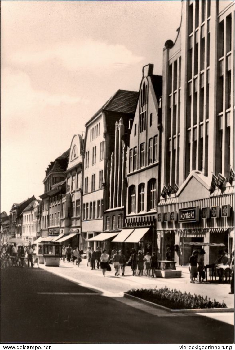 ! DDR Ansichtskarte Wismar, Kaufhaus - Wismar