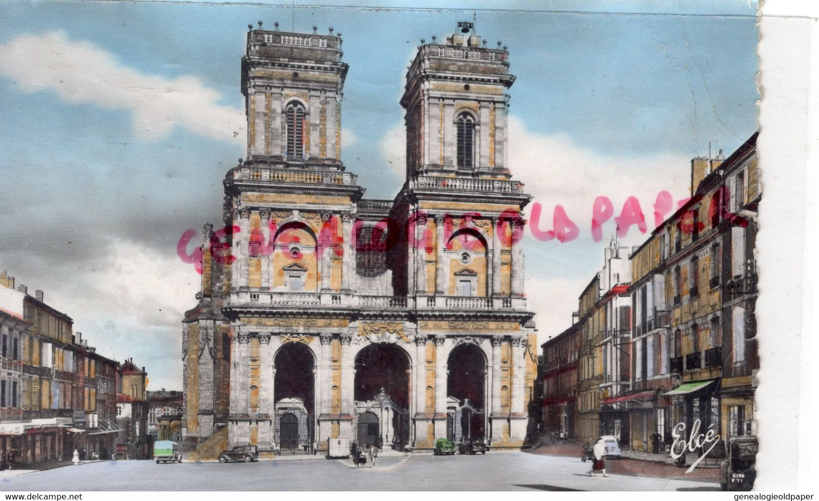 32 - AUCH -  FACADE DE LA CATHEDRALE -1964-  GERS - Auch