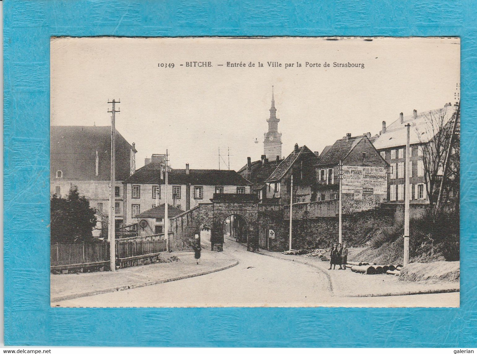 Bitche ( Moselle ). - Entrée De La Ville Par La Porte De Strasbourg. - Bitche