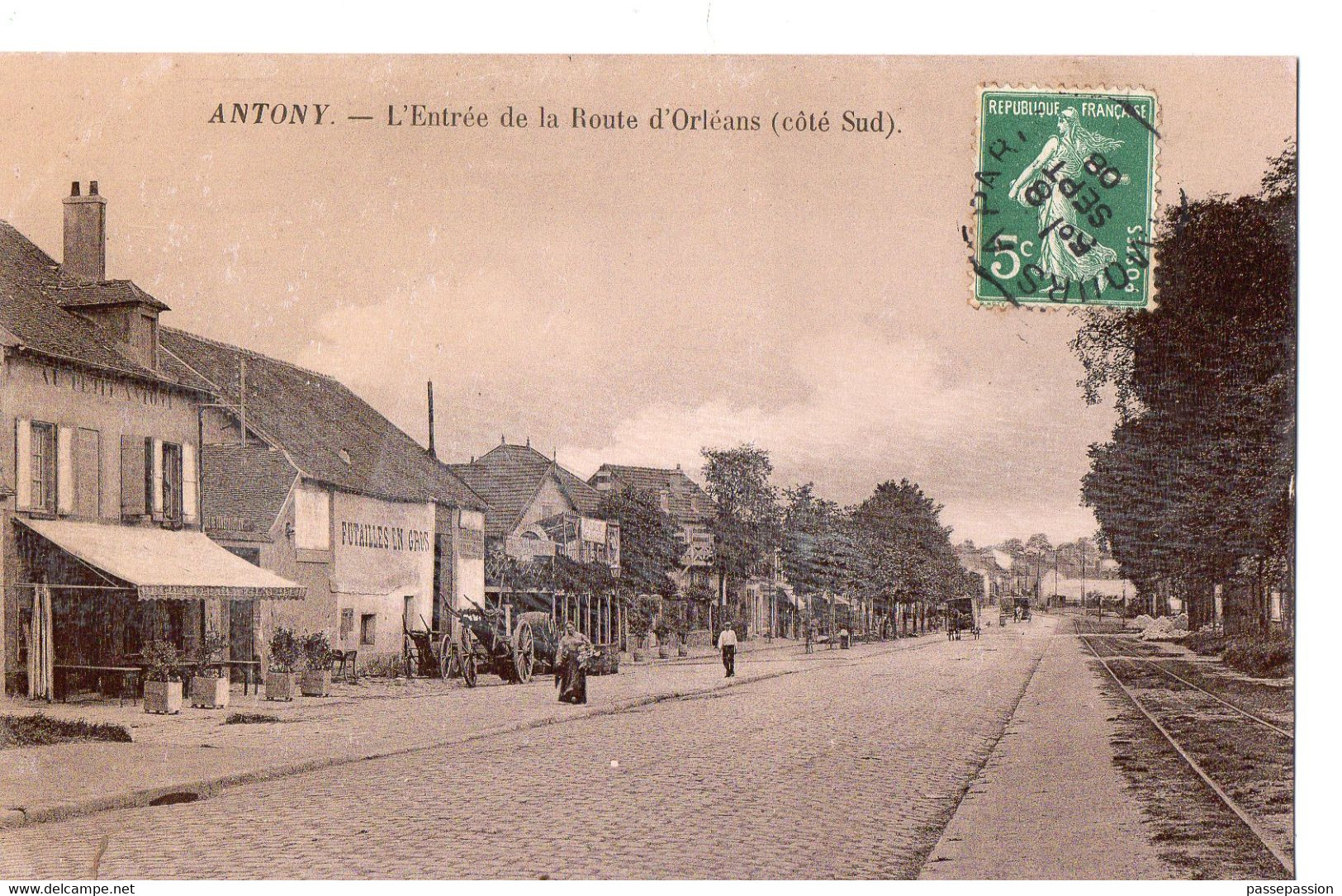 ANTONY  -  L'Entrée De La Route D'Orléans (Côté Sud) - Antony