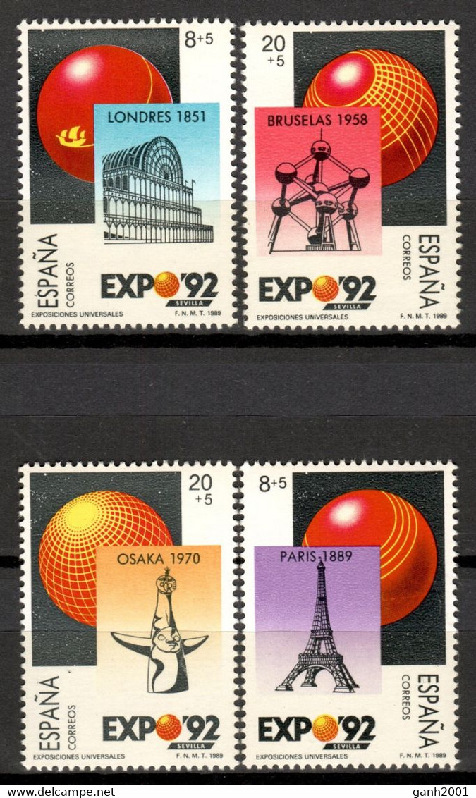 Spain 1989 España / World EXPO Seville 1992 MNH Exposición Mundial Sevilla / Hm07  32-6 - 1992 – Sevilla (Spanje)