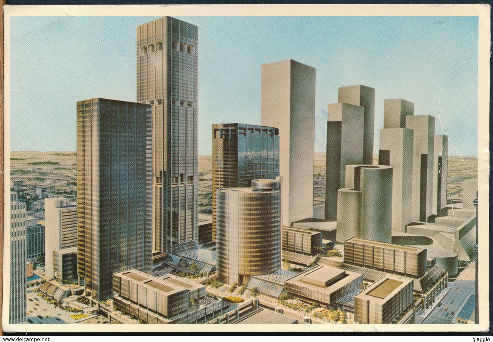 °°° 25537 - USA - TX - HOUSTON CENTER - 1978 With Stamps °°° - Houston