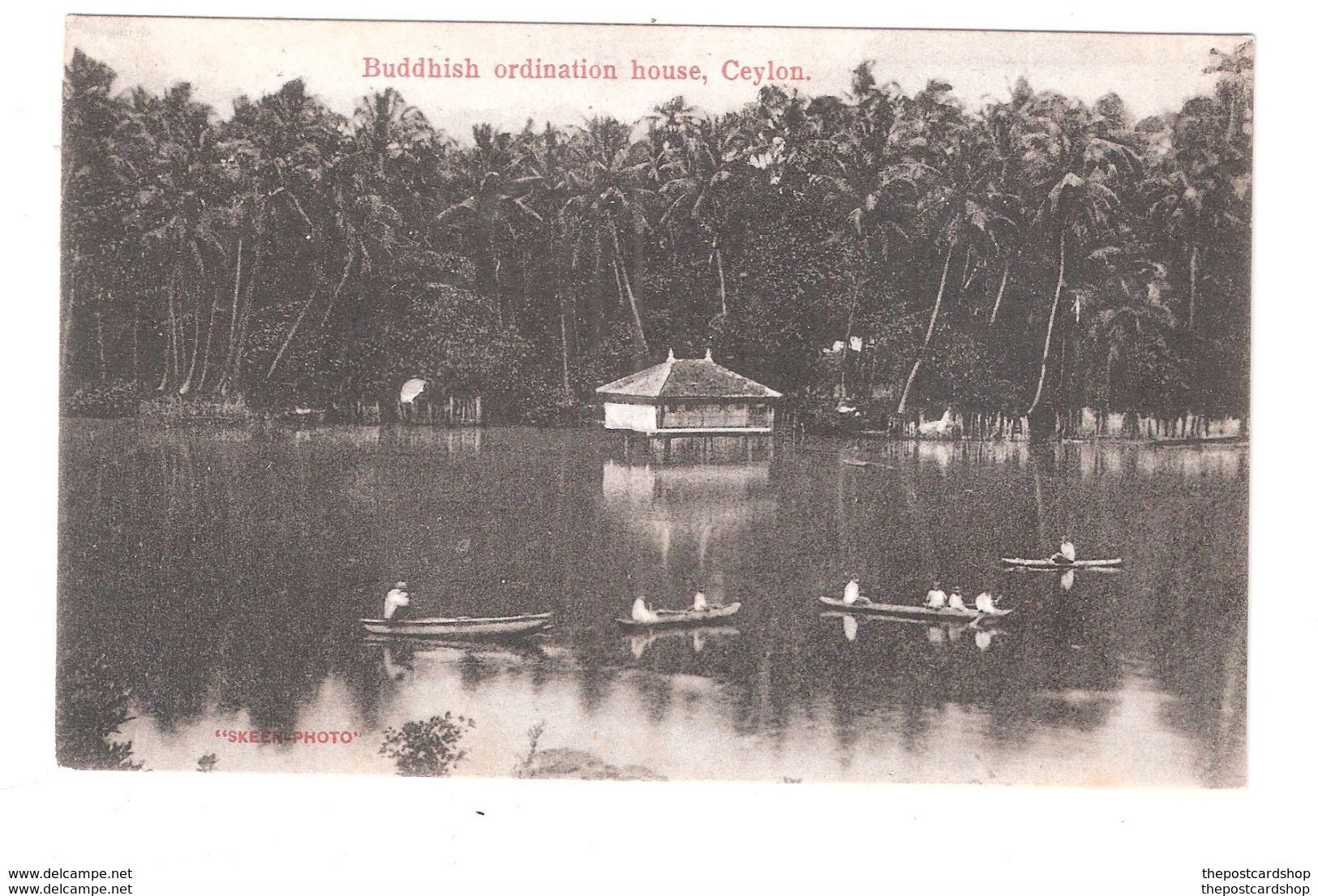 Ceylon Buddhish Ordination House - Sri Lanka (Ceylon)