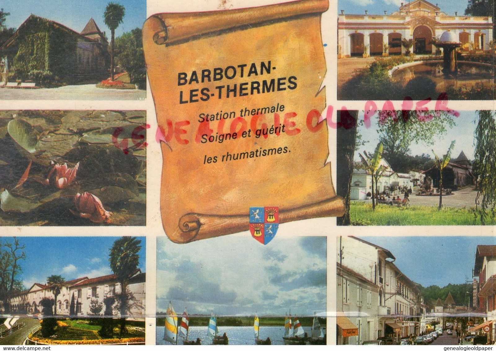 32- BARBOTAN LES THERMES- MULTIVUES- GERS - Barbotan