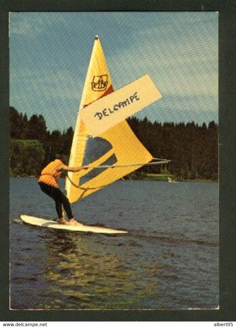 Les Joies De La Planche à Voile Sur Le Lac Saint-Point  ( Doubs ) - Voile