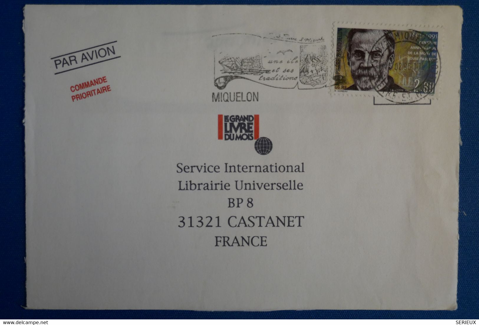 N3 ST PIERRE MIQUELON BELLE LETTRE 1995  POUR CASTANET FRANCE+ AFFRANCHISSEMENT PLAISANT - Storia Postale