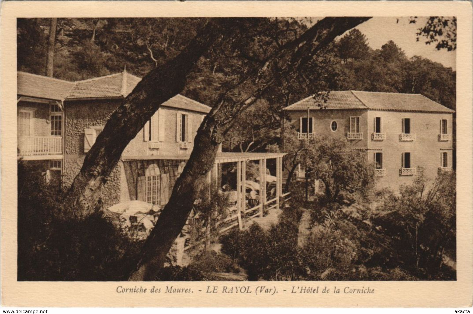 CPA LE RAYOL L'Hotel De La Corniche (1110496) - Rayol-Canadel-sur-Mer