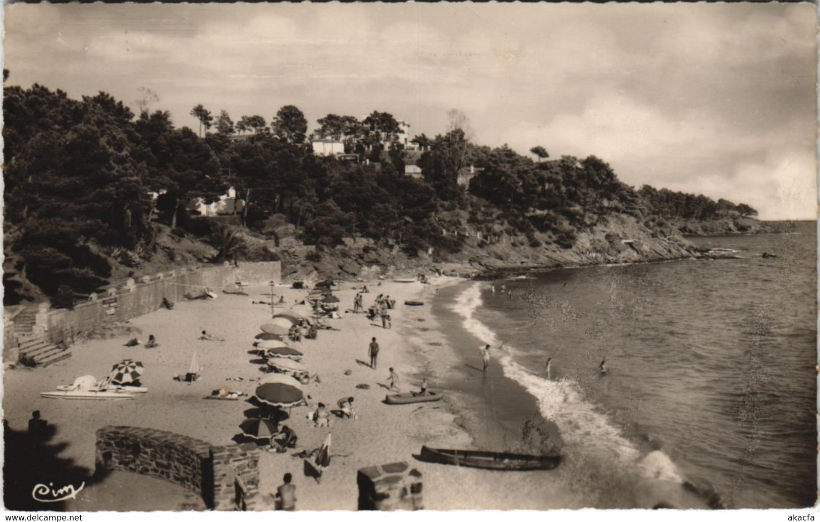 CPA LE RAYOL La Plage (1110958) - Rayol-Canadel-sur-Mer