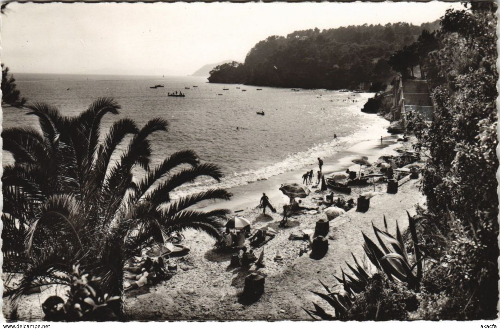 CPA LE RAYOL La Plage (1111154) - Rayol-Canadel-sur-Mer