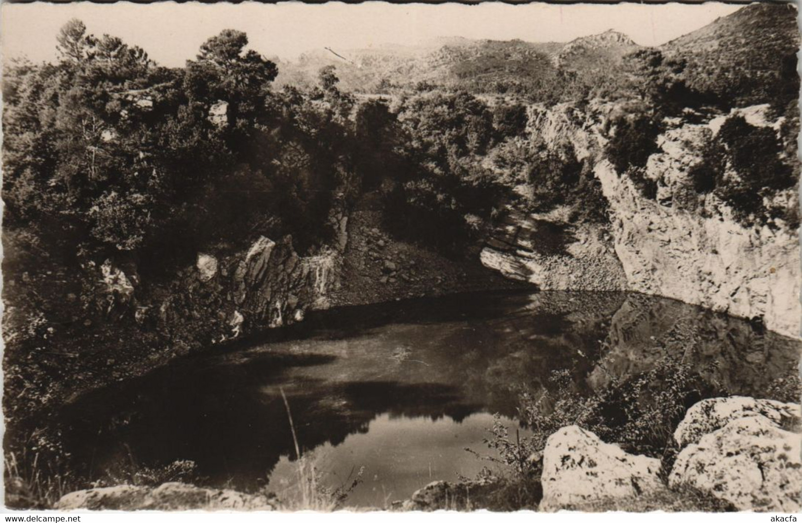 CPA LA ROQUEBRUSSANNE Le Lac Laoutine (1111193) - La Roquebrussanne