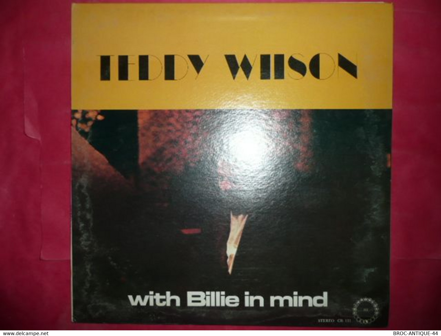 LP33 N°8098 - TEDDY WILSON WITH BILLIE HOLIDAY IN MIND  CR 111 - Jazz