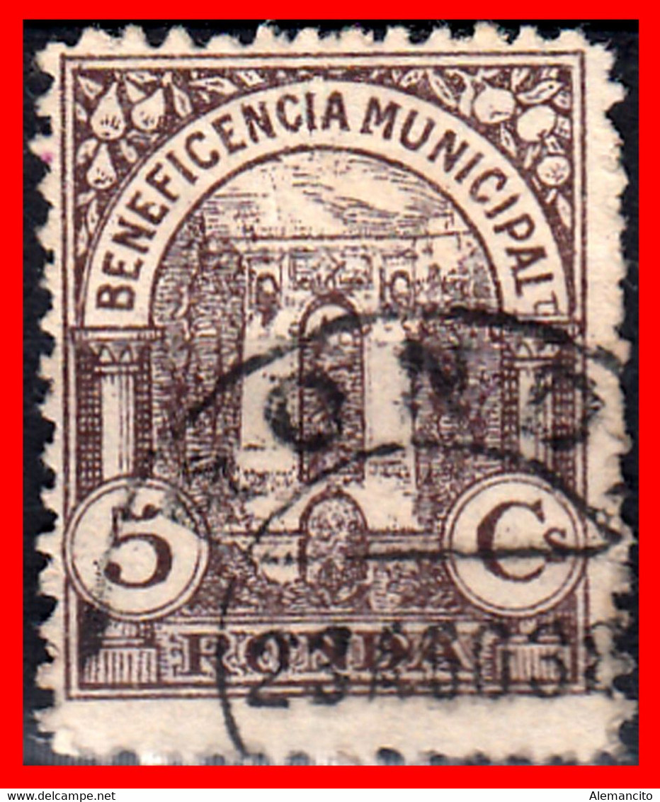 ESPAÑA. PRO BENEFICIENCIA CORDOBA SELLO 5 Ctms. GUERRA CIVIL - Steuermarken/Dienstmarken