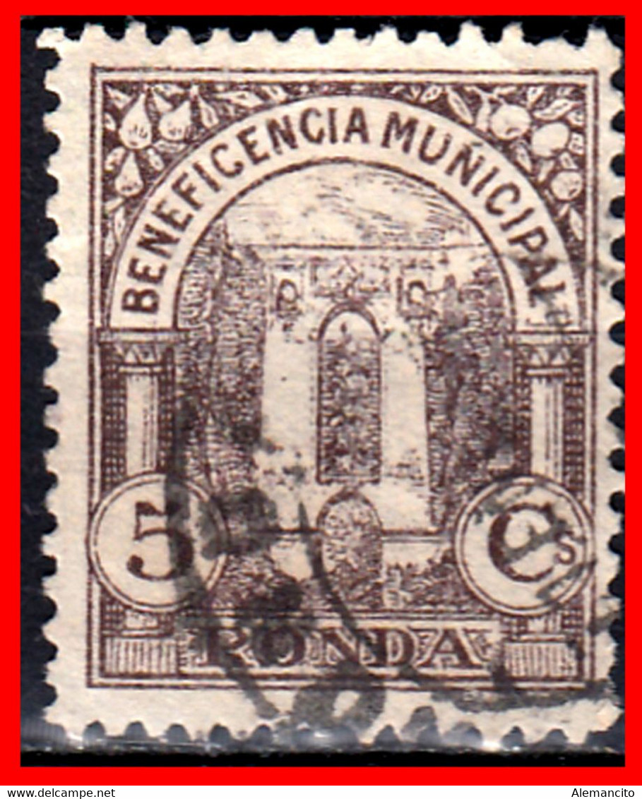 ESPAÑA. PRO BENEFICIENCIA CORDOBA SELLO 5 Ctms. GUERRA CIVIL - Steuermarken/Dienstmarken