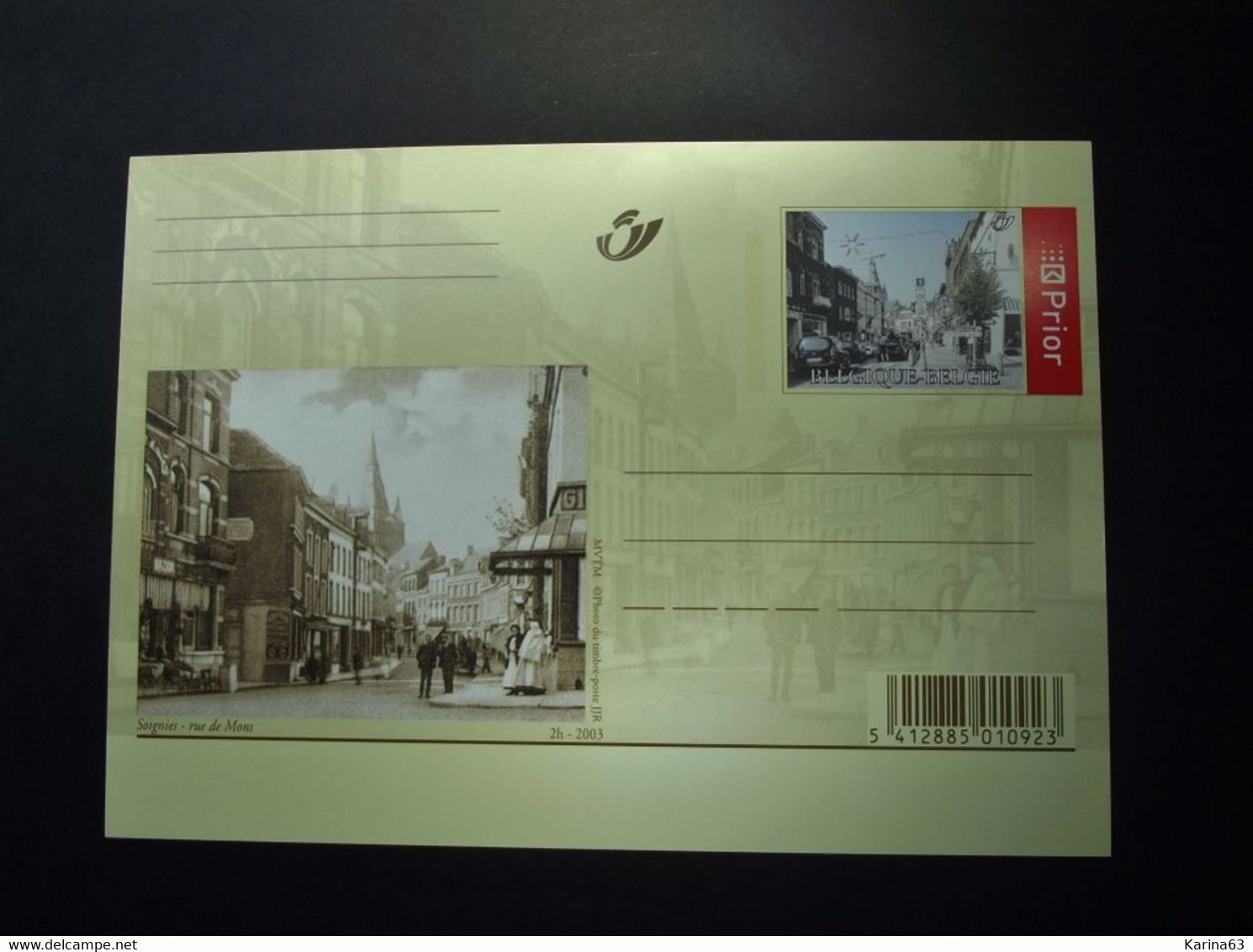 BELGIE - BELGIQUE  - 2003 -10 Briefkaarten 108/117 : VROEGER en NU - volledige reeks  - Mint condition**