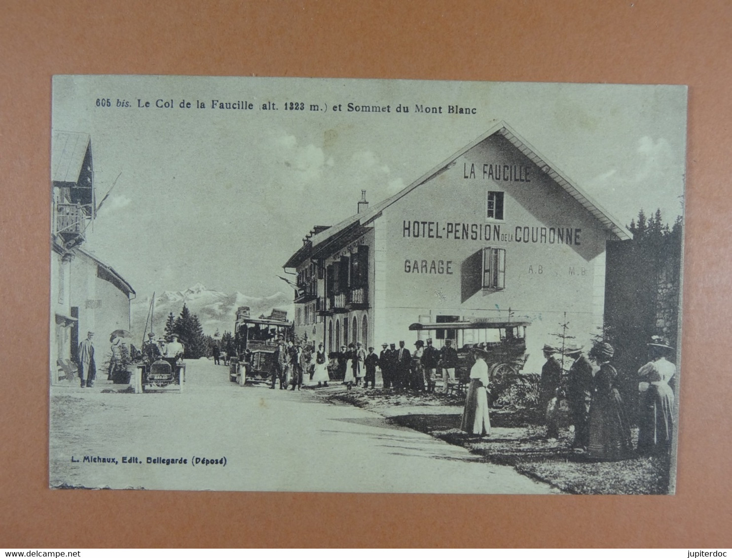 Le Col De La Faucille Et Sommet Du Mont Blanc - Gex