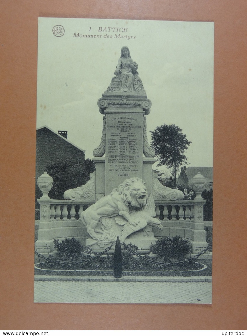 Battice Monument Des Martyrs - Herve