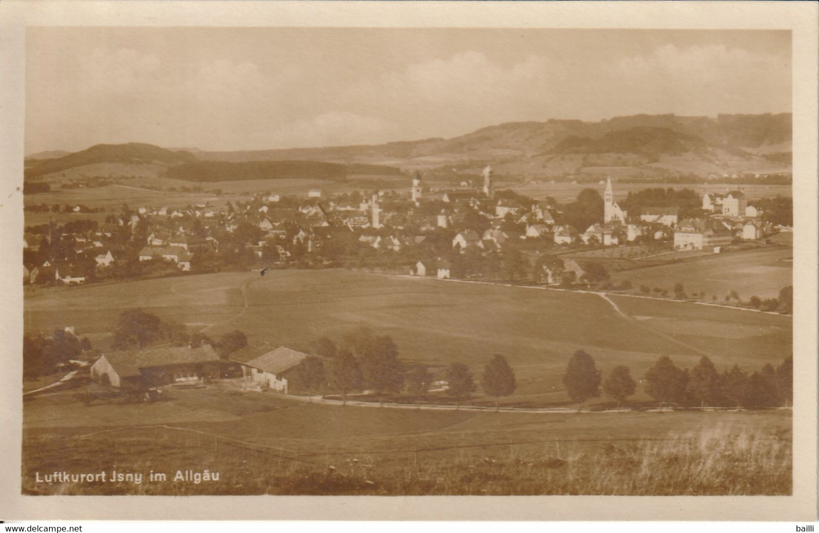 Allemagne Carte Postale Photo Jsny Im Allgäu - Isny