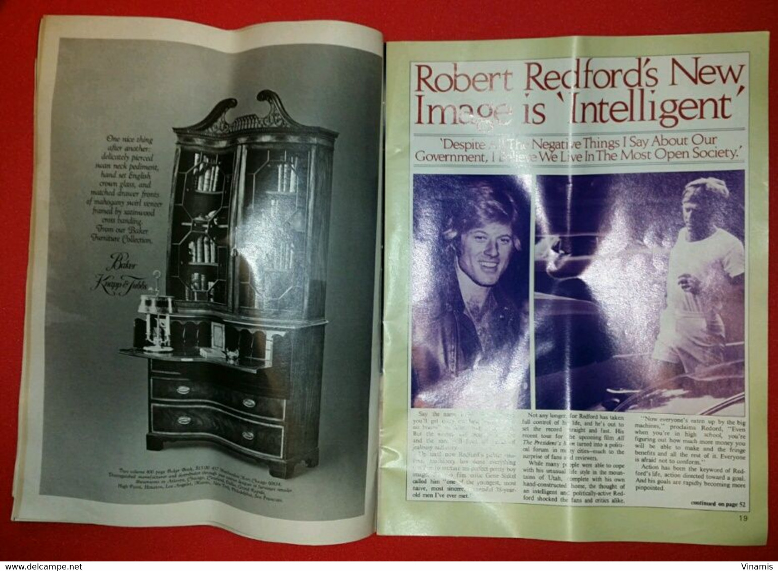FACES Magazine - Robert REDFORD - His New Image - June 1976 - (en Anglais) - Amusement