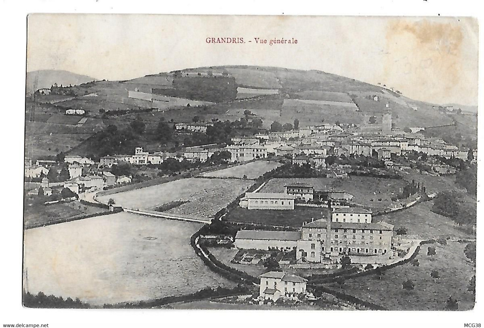 69  -  CPA  De  GRANDRIS   -  Vue  Générale  Et  Les  Usines  En  1907 - Altri & Non Classificati