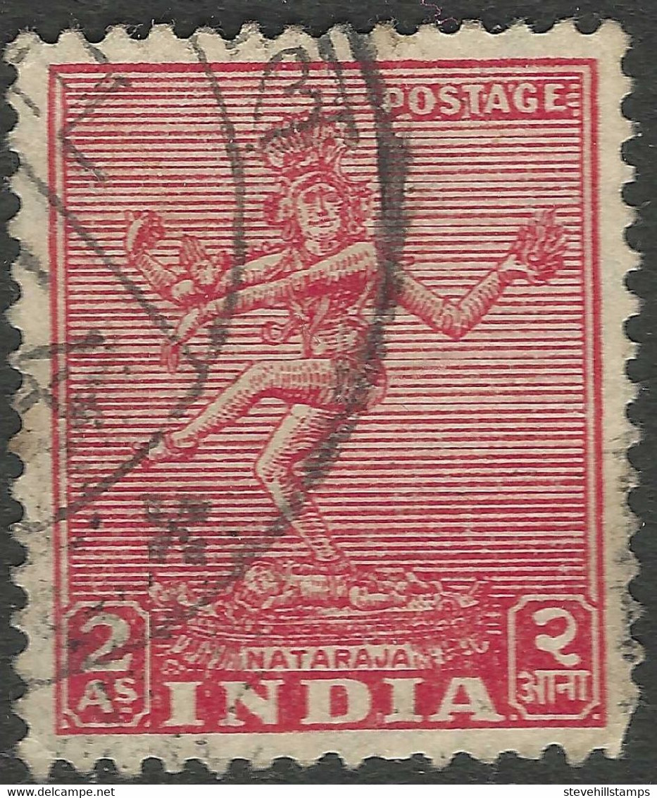 India. 1949-52 Definitives. 2a Used. SG 313 - Used Stamps