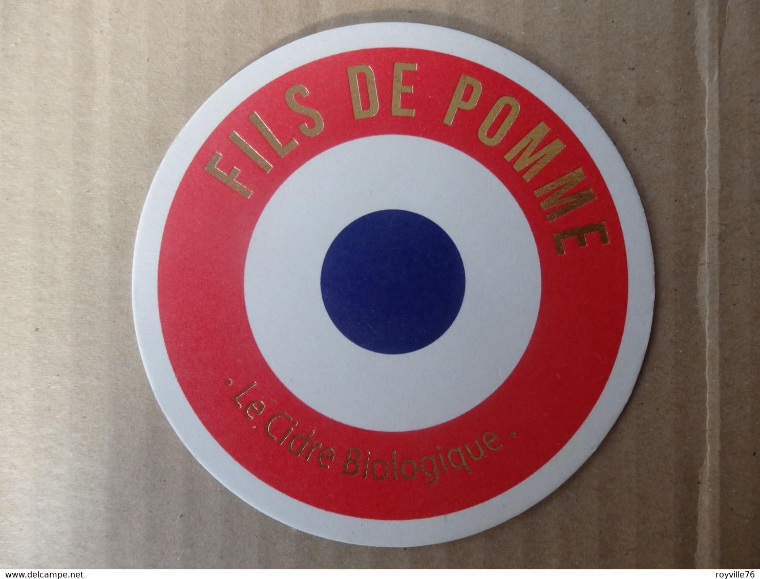 Sous-bock "Fils De Pomme' Le Cidre Biologique. - Beer Mats