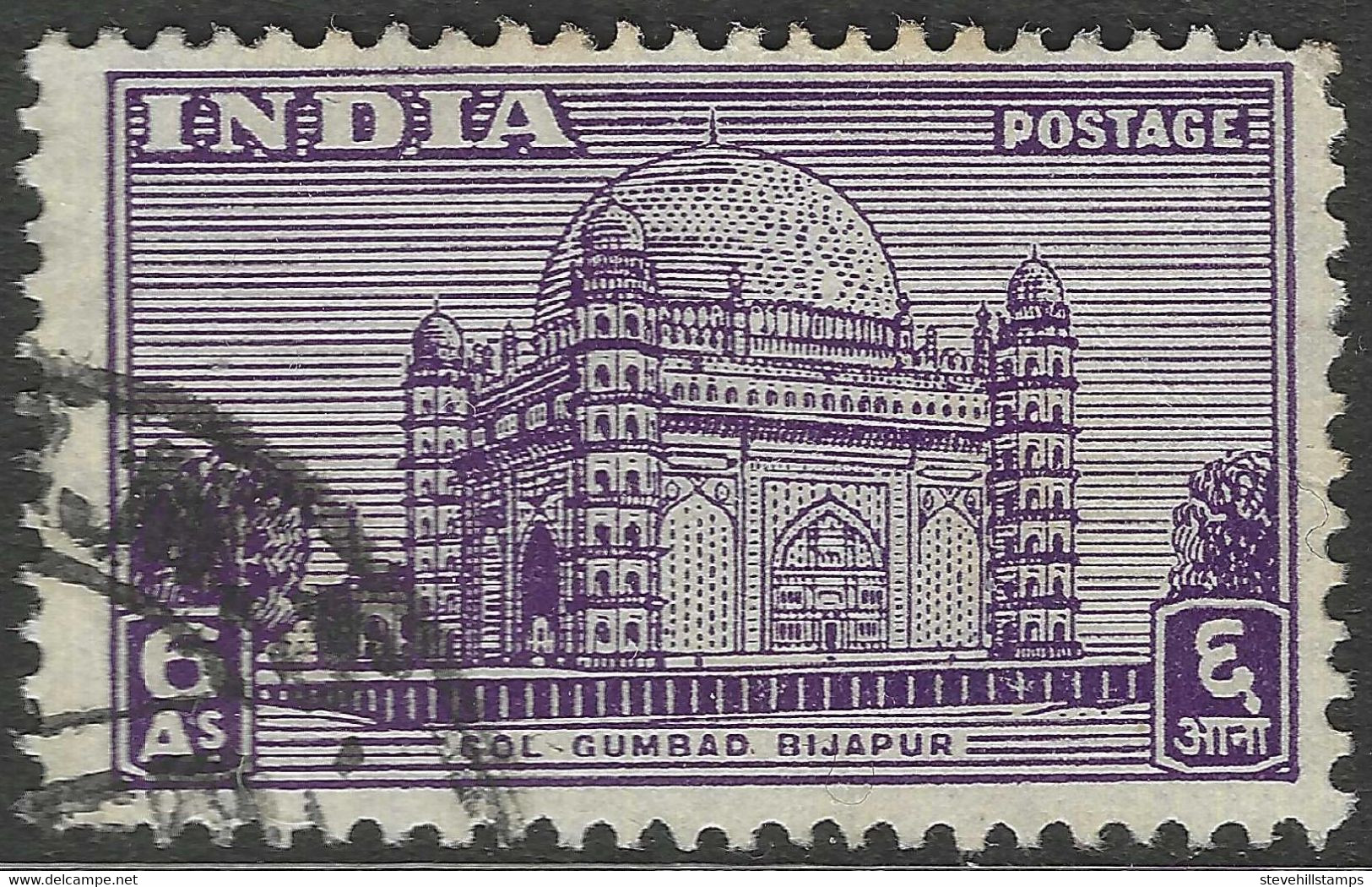 India. 1949-52 Definitives. 6a Used. SG 317 - Oblitérés