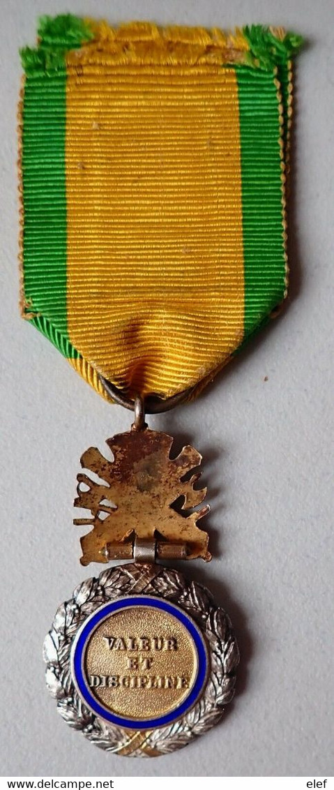 Médaille Militaire 1870 Valeur Et Discipline , République Française - Avant 1871
