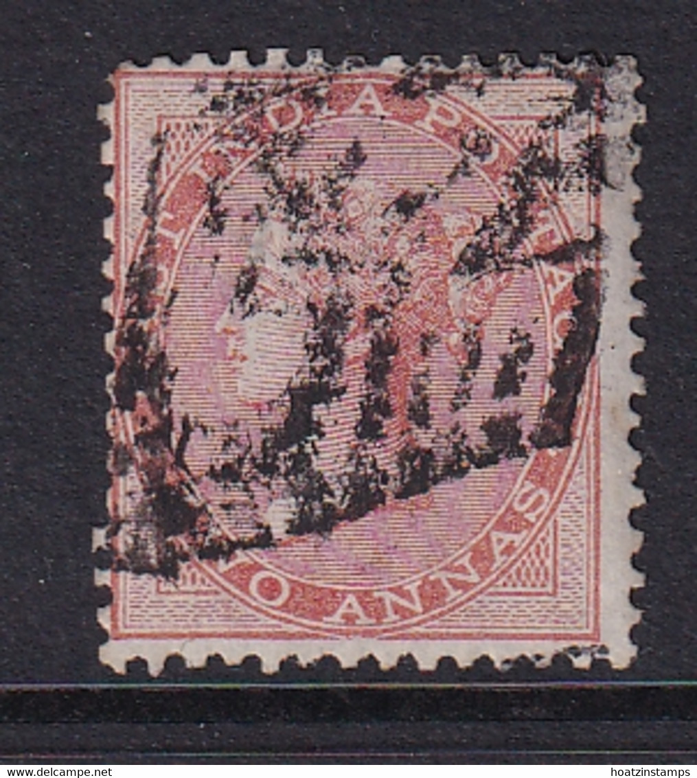 India: 1856/64   QV    SG44    2a     Orange     Used - 1854 Compagnia Inglese Delle Indie