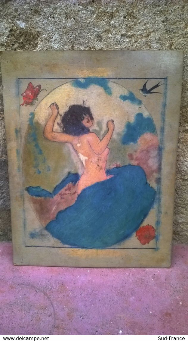 Esquisse Art Nouveau - Gouaches