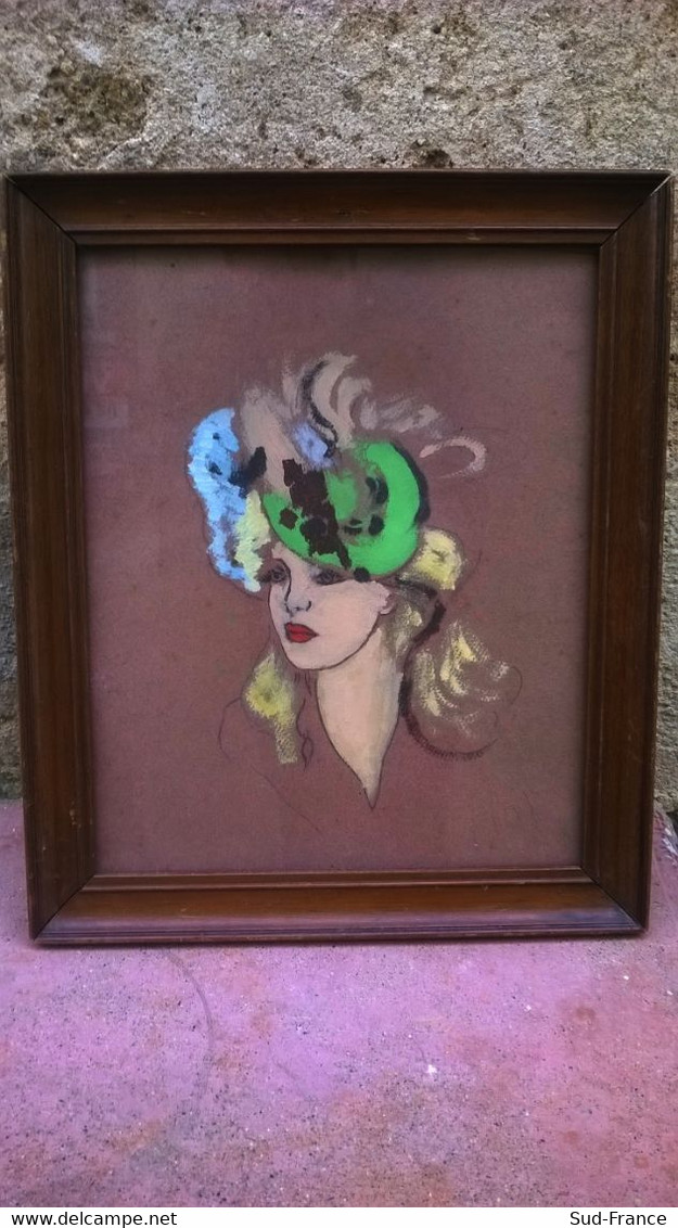 Esquisse Art Nouveau - Gouaches