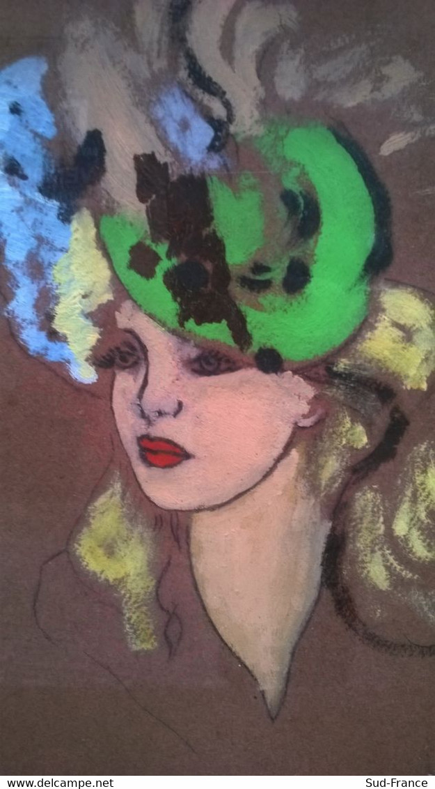 Esquisse Art Nouveau - Gouaches