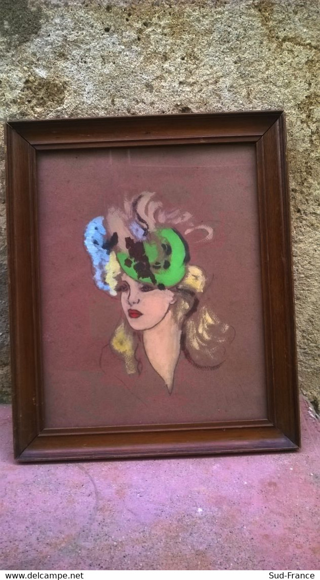 Esquisse Art Nouveau - Gouaches