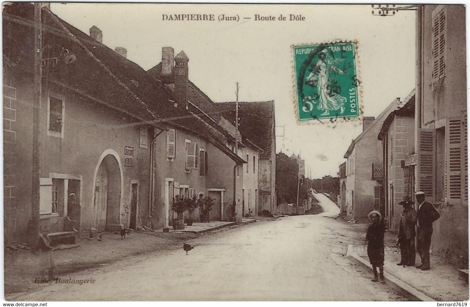 39  Dampierre - Route De Dole - Dampierre