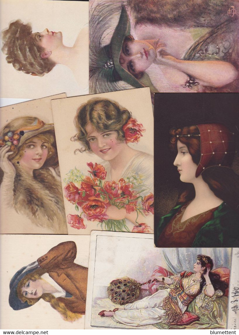 Lot 2882 De 10 CPA Femme Woman Girl Glamour Déstockage Pour Revendeurs Ou Collectionneurs - 5 - 99 Cartes