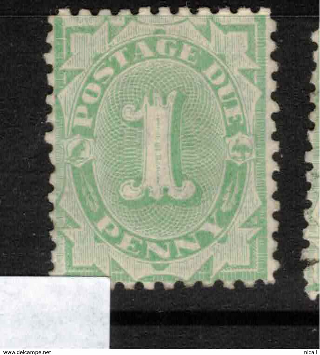 AUSTRALIA 1902 1d Postage Due P11 Wmk Inverted SG D35w HM #BQH27 - Segnatasse