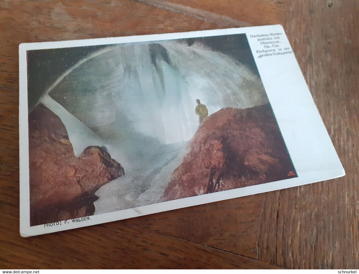 OBERTRAUN - DACHSTEIN RIESEN EISHOEHLE - EISFIGUREN IN DER "GROSSEN EISKAPELLE" - Traun