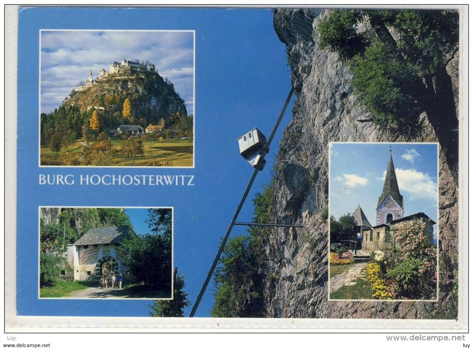 Burg HOCHOSTERWITZ - Schrägaufzug ..... - St. Veit An Der Glan