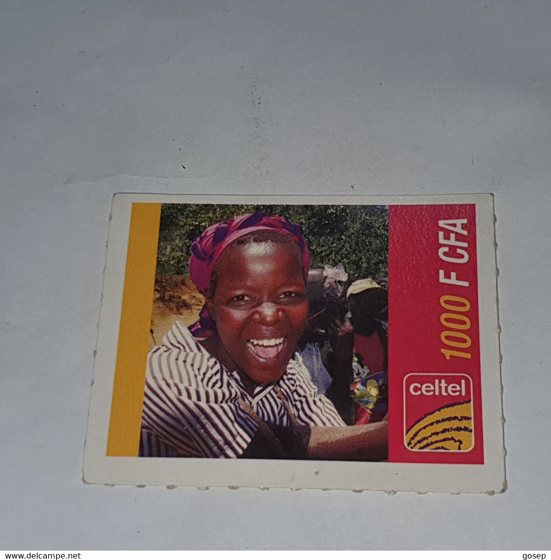 Burkina Faso-(BF-CEL-REF-13/C-2)-women-(20)-(1000fcfa)-(3297-9528-7299)-used Card - Burkina Faso