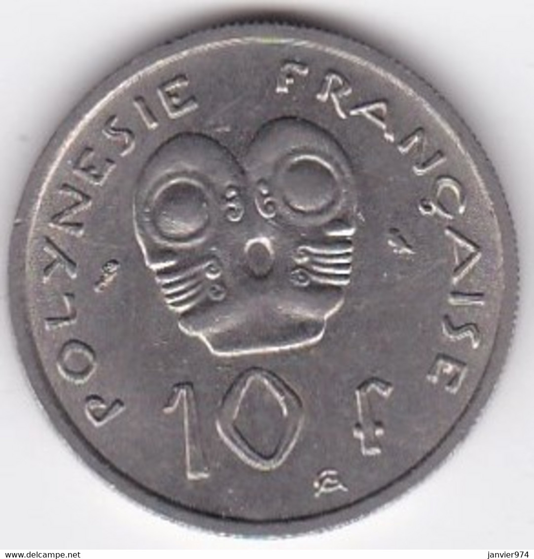 Polynésie Française. 10 Francs 1967. En Nickel - Französisch-Polynesien