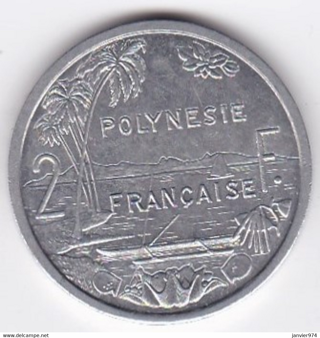 Polynésie Française. 2 Francs 1983, En Aluminium - Polynésie Française