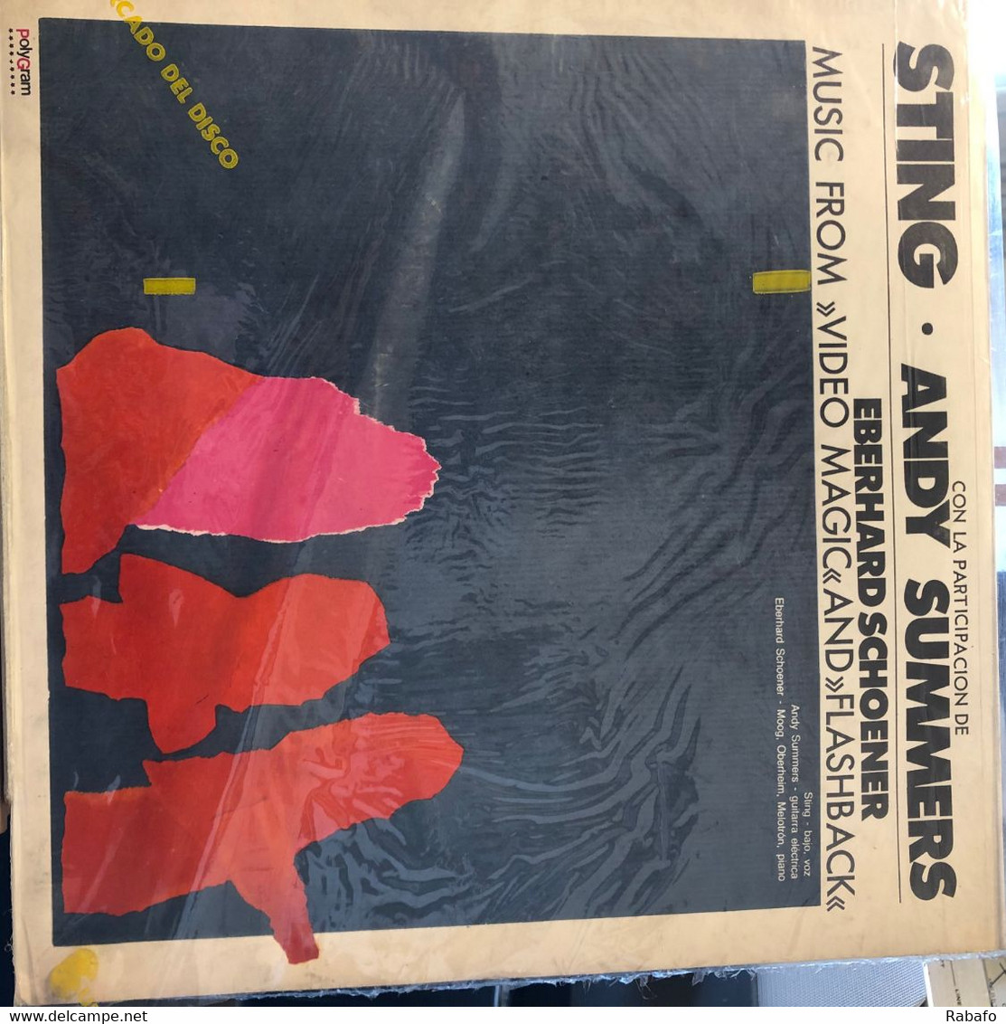 LP Argentino De Sting, Andy Summers Y Eberhard Schoener Año 1986 - Dance, Techno & House