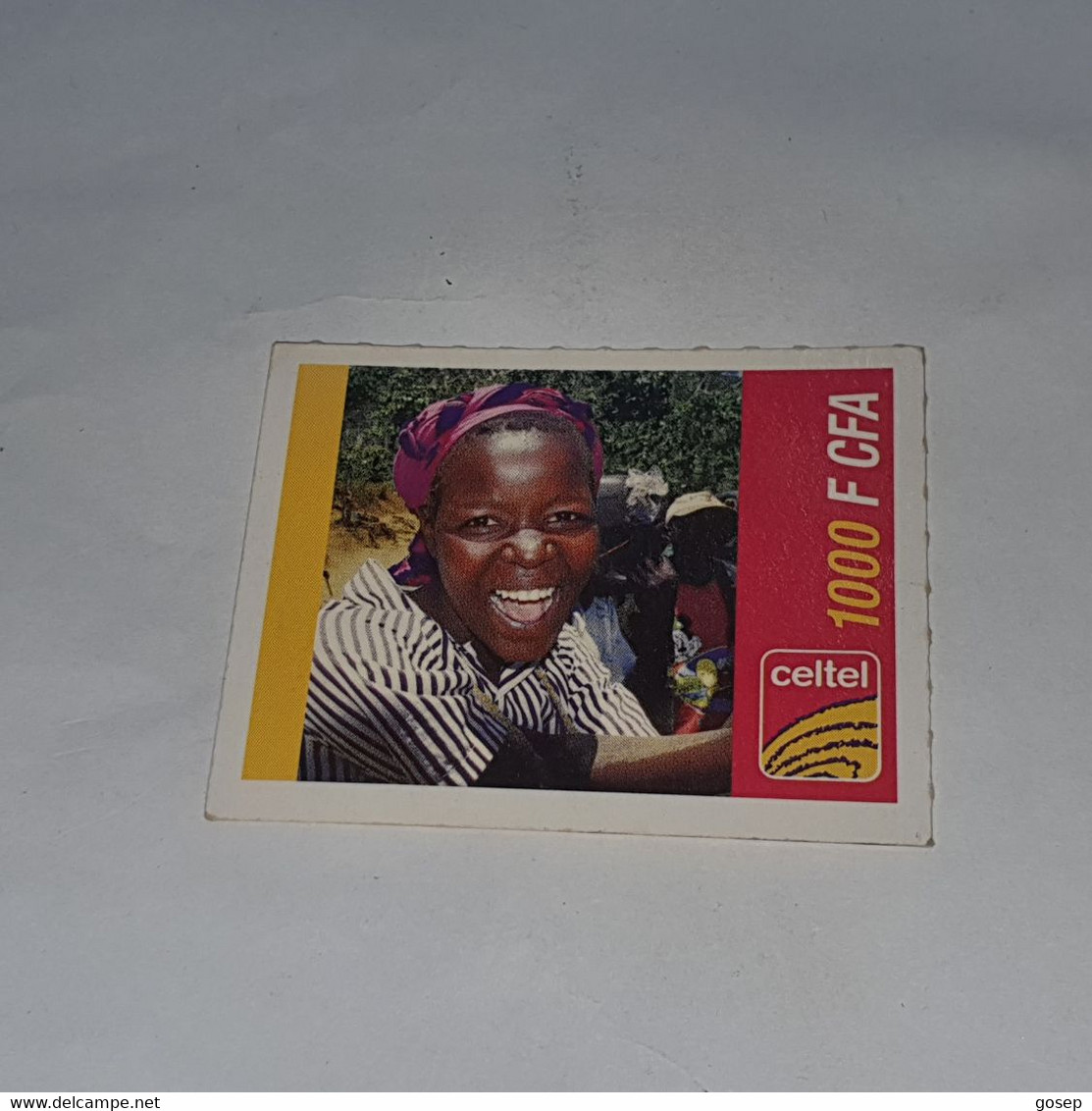 Burkina Faso-(BF-CEL-REF-13/C-10)-women-(28)-(1000fcfa)-(4937-9970-8913)-used Card - Burkina Faso