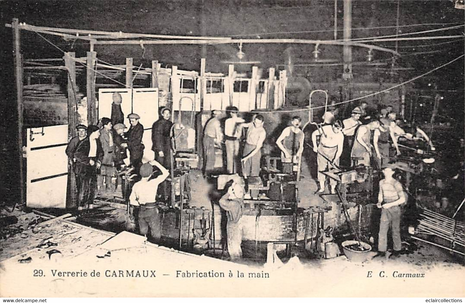 Carmaux          81        Verrerie   Fabrication à La Main     (voir Scan) - Carmaux