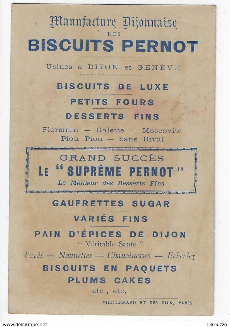 Biscuits Pernot  Dijon  La Voiture Des Quatre Saisons - Pernot