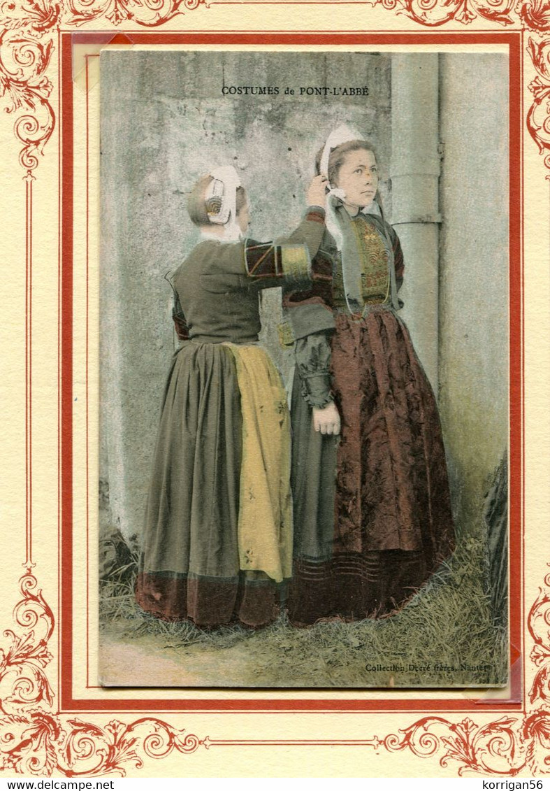 PONT L ABBE  *** FEMMES EN COIFFE ET COSTUME *** - Pont L'Abbe