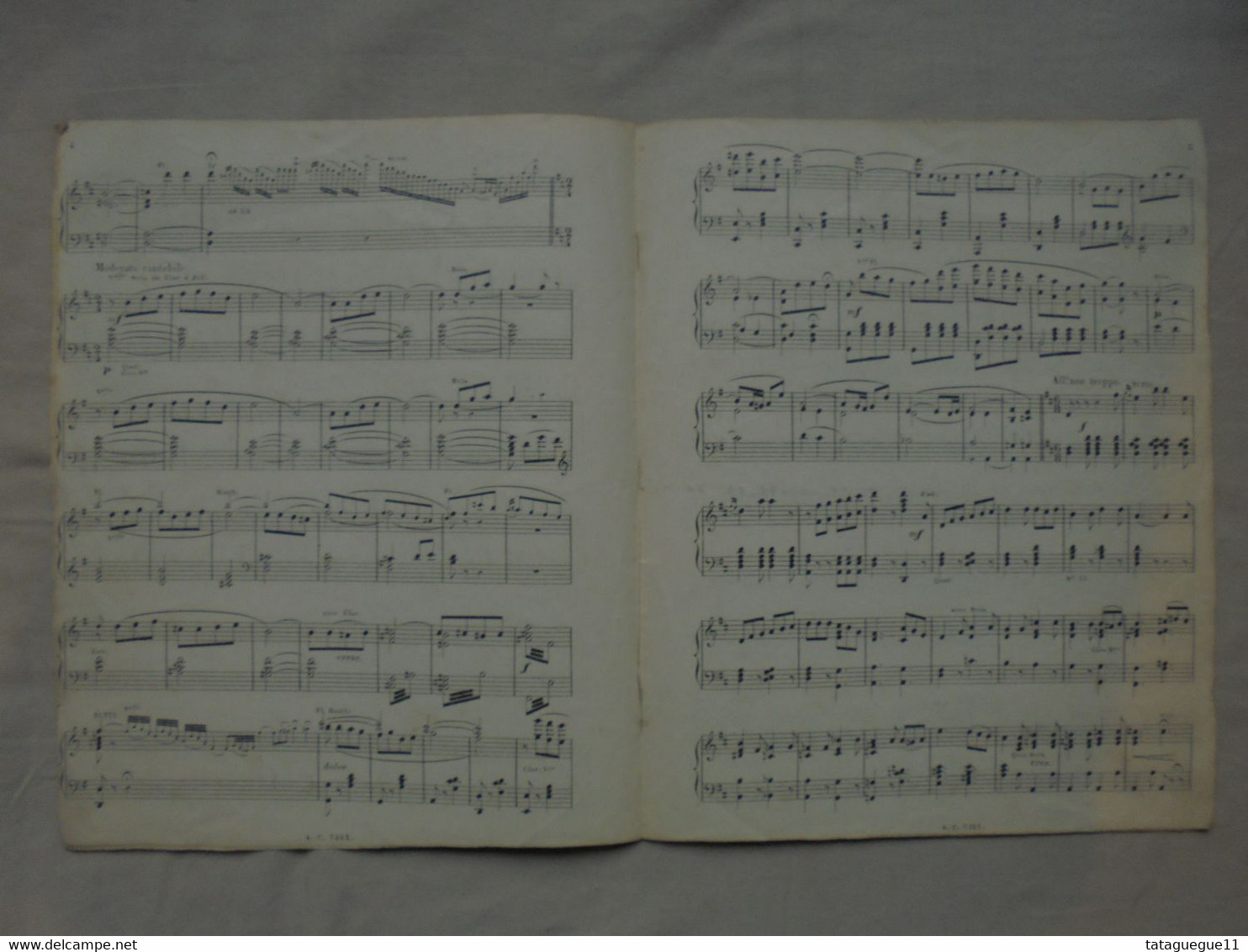 Ancien - Partition Les Mousquetaires Au Couvent Piano Editions Choudens - Klavierinstrumenten